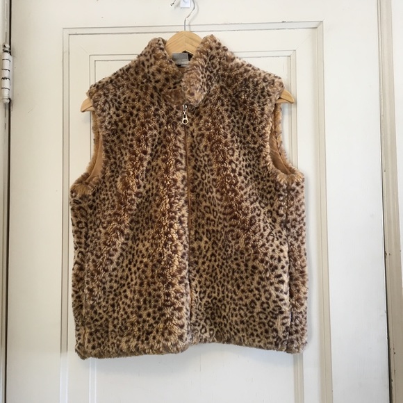 Tommy Hilfiger Leopard print vest